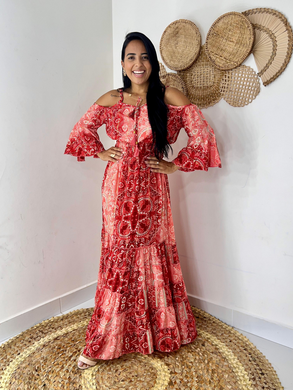 Vestido Boho Chic Mercado Livre Vestido Indiano Vestido Moda Indiana  Mercado Livre, image size:1000x1333