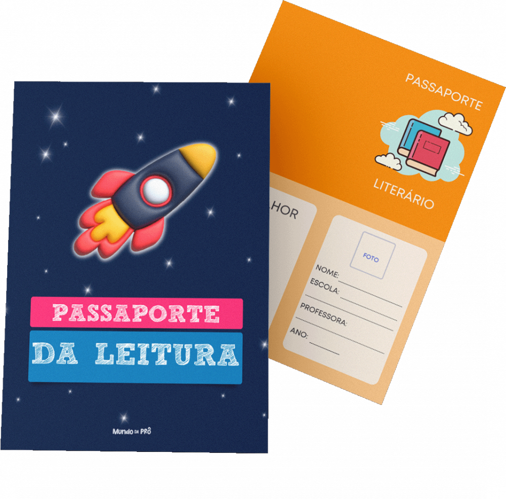 Passaporte Da Leitura Mundo Da Prô