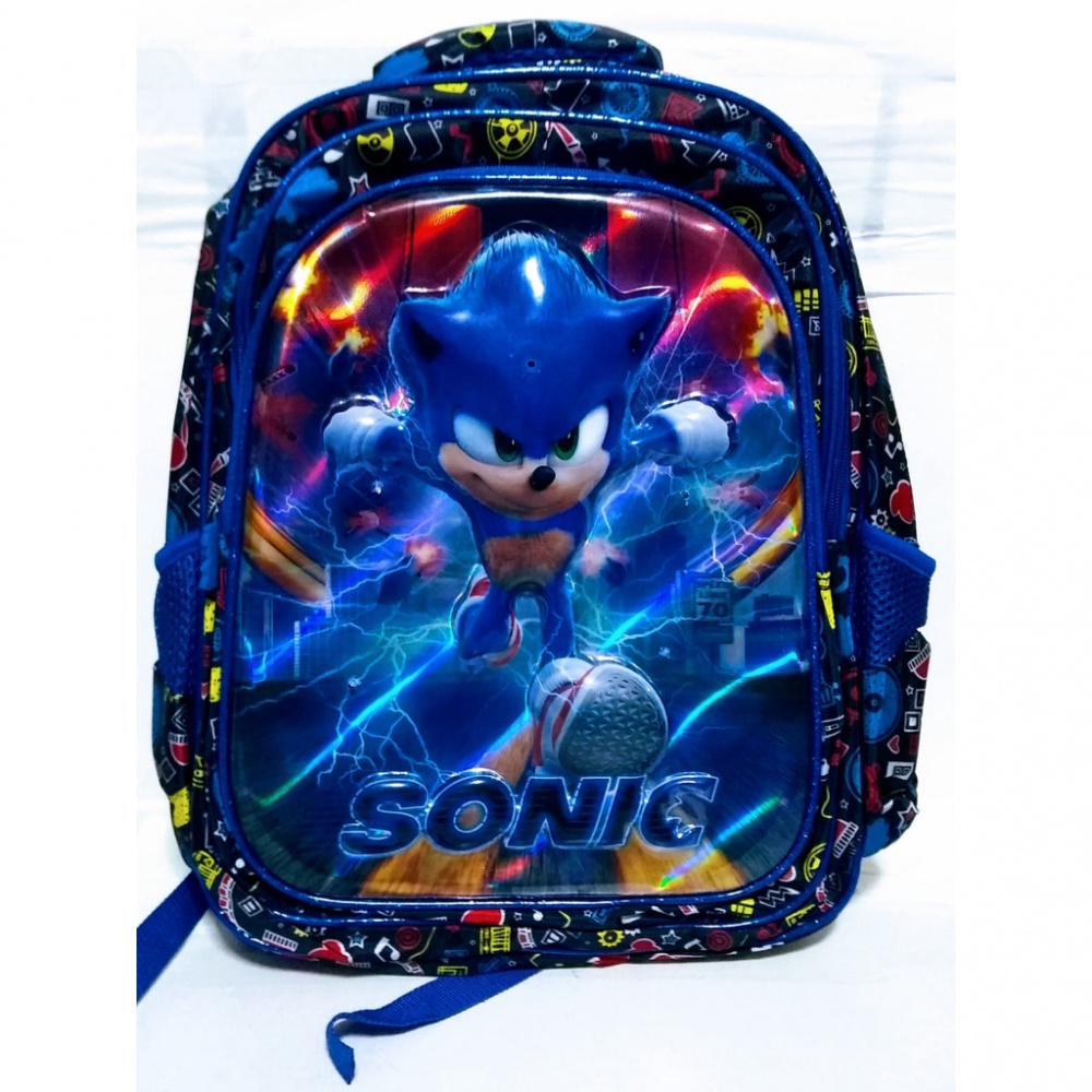 Bolsa Lancheira Térmica Escolar Sonic Personagem