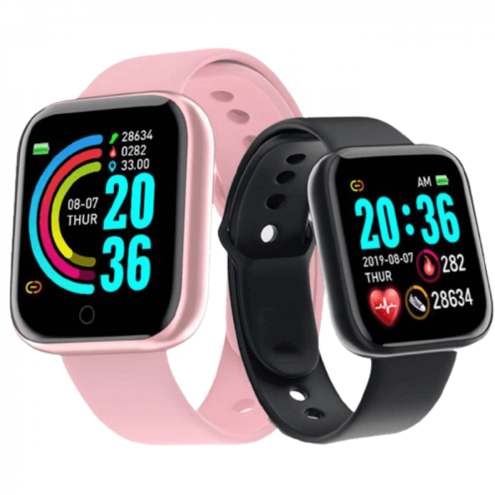 smartwatch d20 rosa