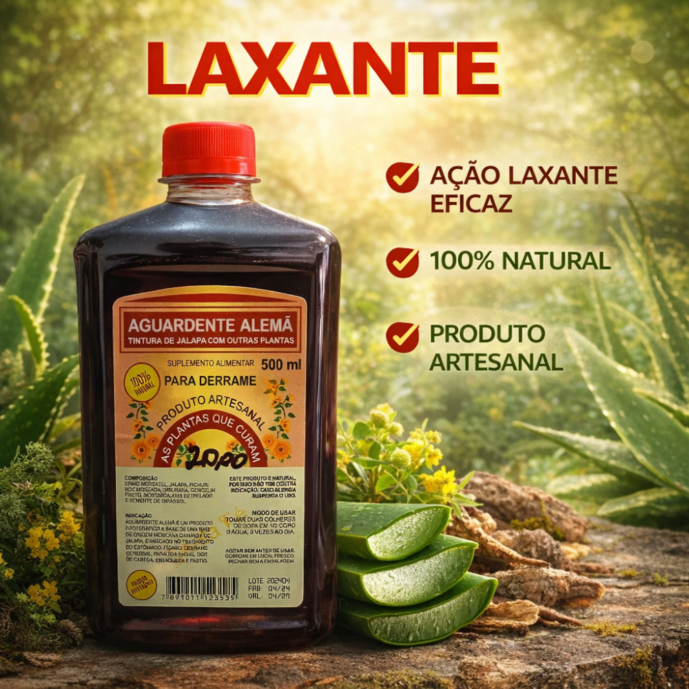 Aguardente Alemã 500ml - Naturibes Produtos Naturais