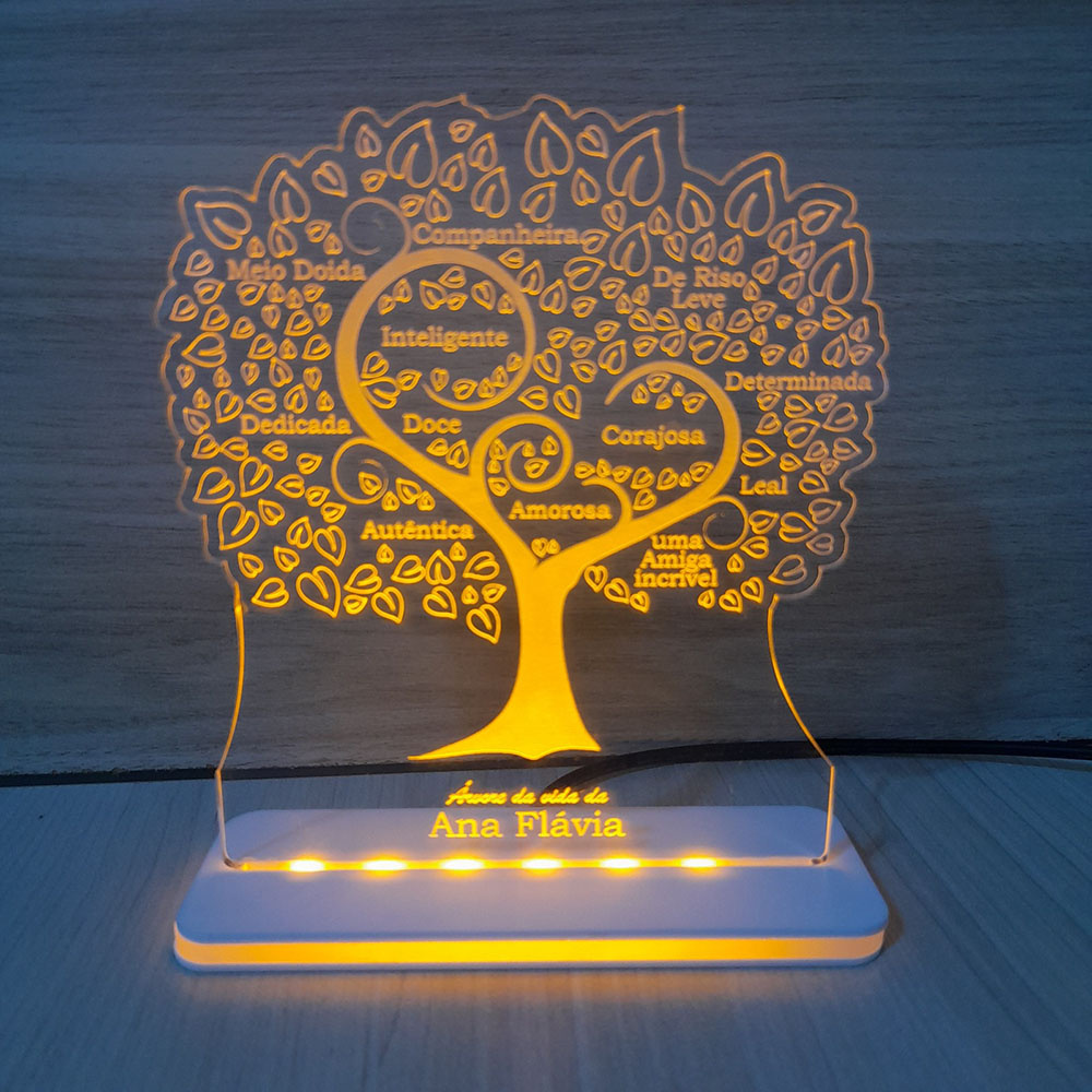 Luminária Presente de Aniversário NerdX Oficial Luminárias