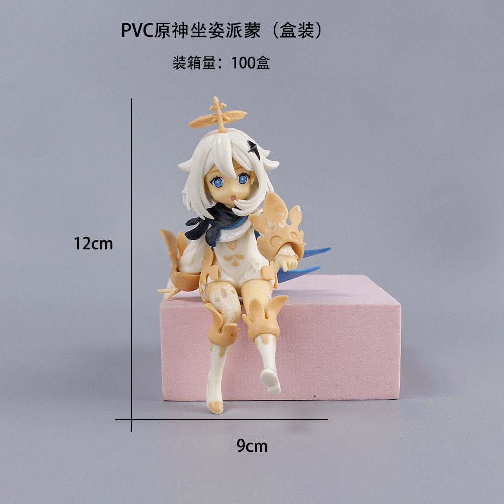 Yuanshen Paimon Figura Miha Tour Mercadoria Boneca Anime Jogo Bidimensional  Modelo De Decoração De Carro - Escorrega o Preço