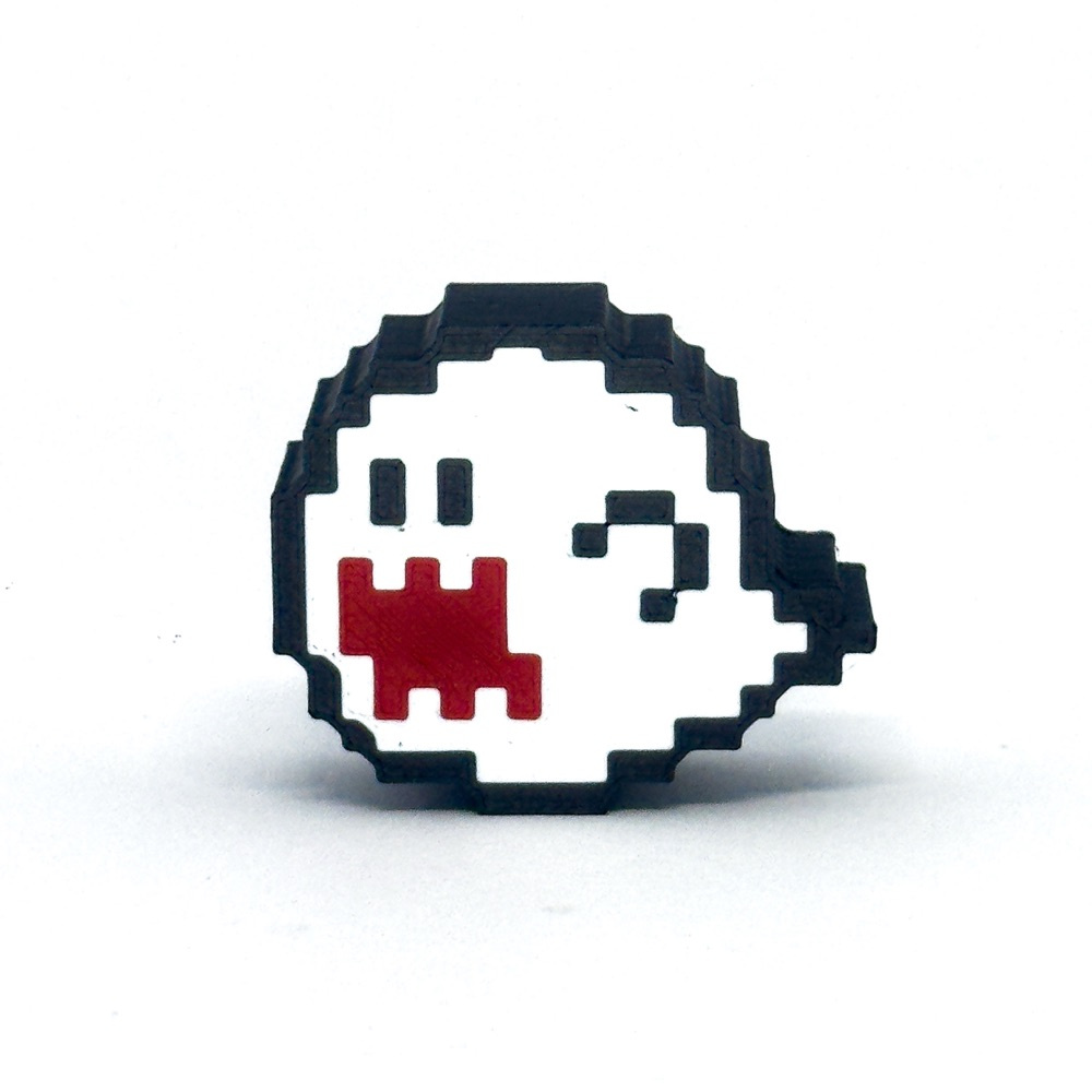 Big Boo Mario World 8 Bits - Nobe Lab