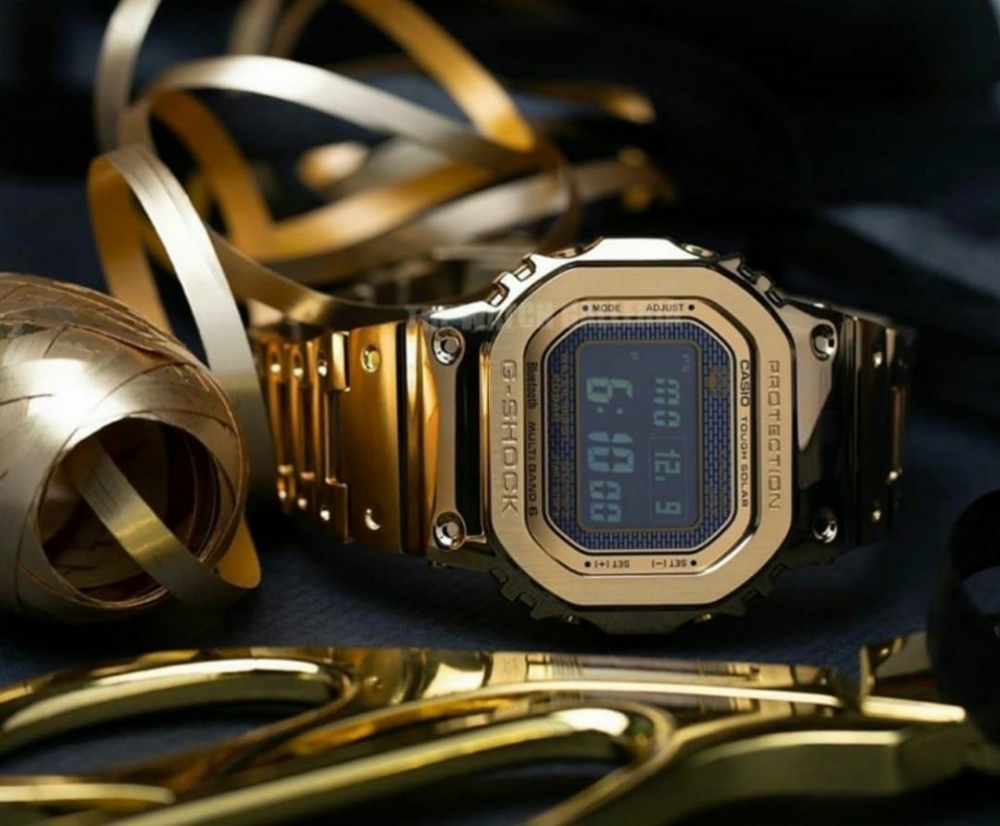 casio gshock dourado