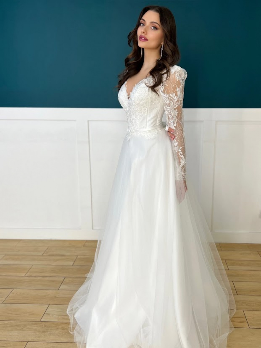 Vestidos de Noiva Decote Princesa 