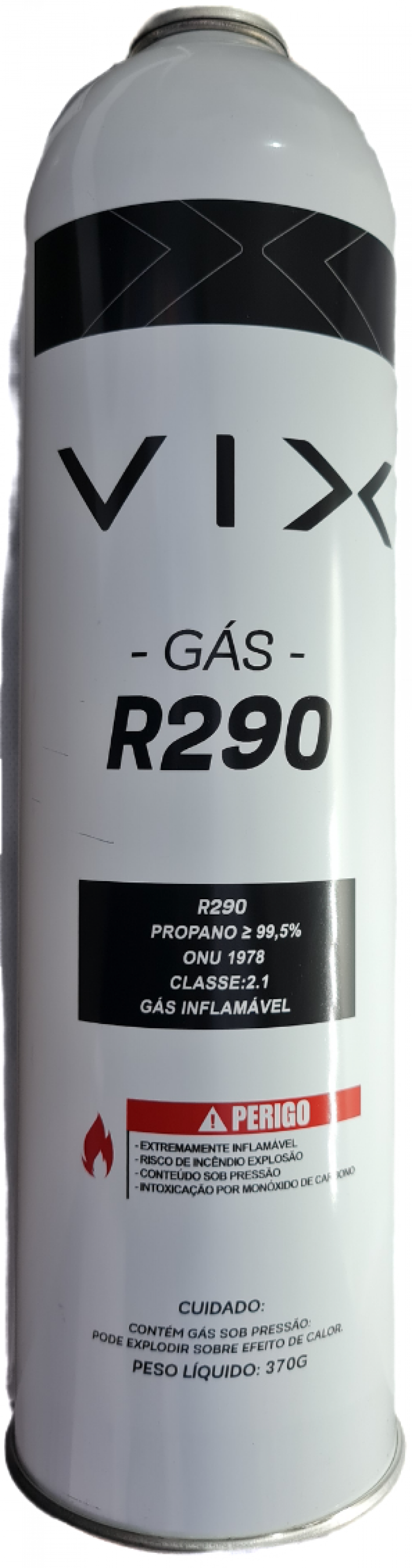 Fluido Gás Refrig VIX Propano R290 370g Eficiente e Sustentável ...