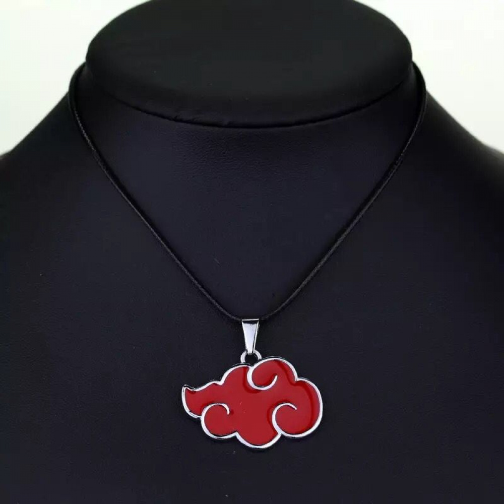 Naruto - Colar Akatsuki de Metal – JoaninhaMix