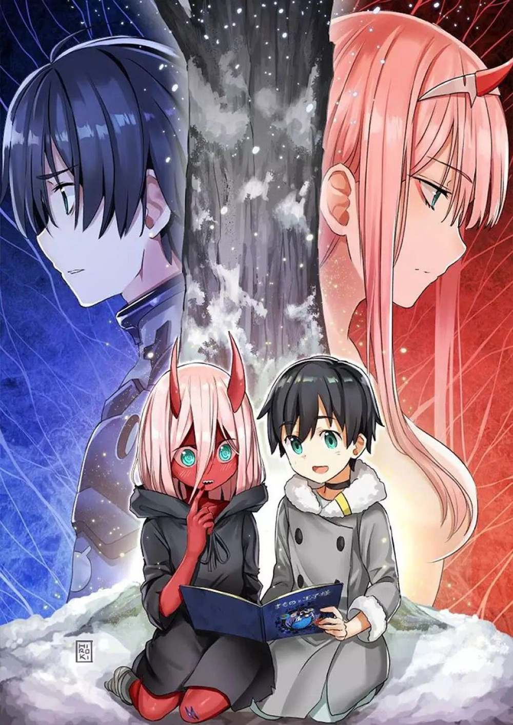 Darling in the franxx' Poster by BlakeAlake