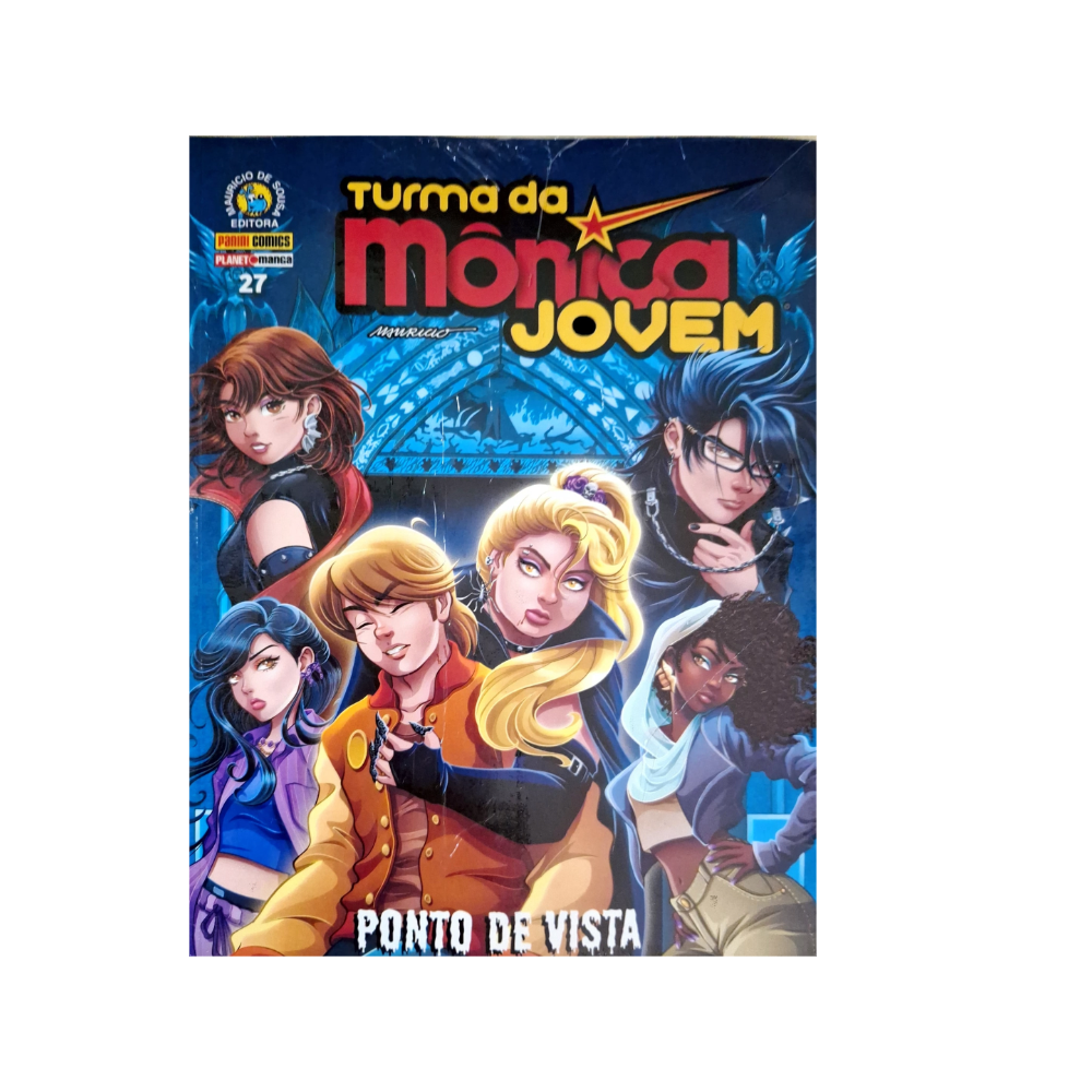 Turma Da Mônica Jovem 3ª Série Vol 27 Ponto De Vista O Figurinha