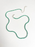 Choker Riviera Esmeralda em Prata 925 Esterlina 40CM