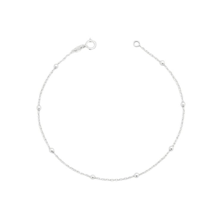 Pulseira Bolinhas em Prata 925 Esterlina