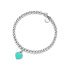 Pulseira Clássico Tiffany Duplo Coração em Prata 925 Esterlina