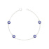Pulseira De Prata 925 Pura Olhos Gregos Garantia Eterna
