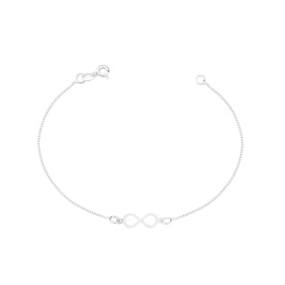 Pulseira Infinito em Prata 925 Esterlina