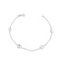 Pulseira Prata 925 Corações De Zircônias Cristal Garantia Eterna
