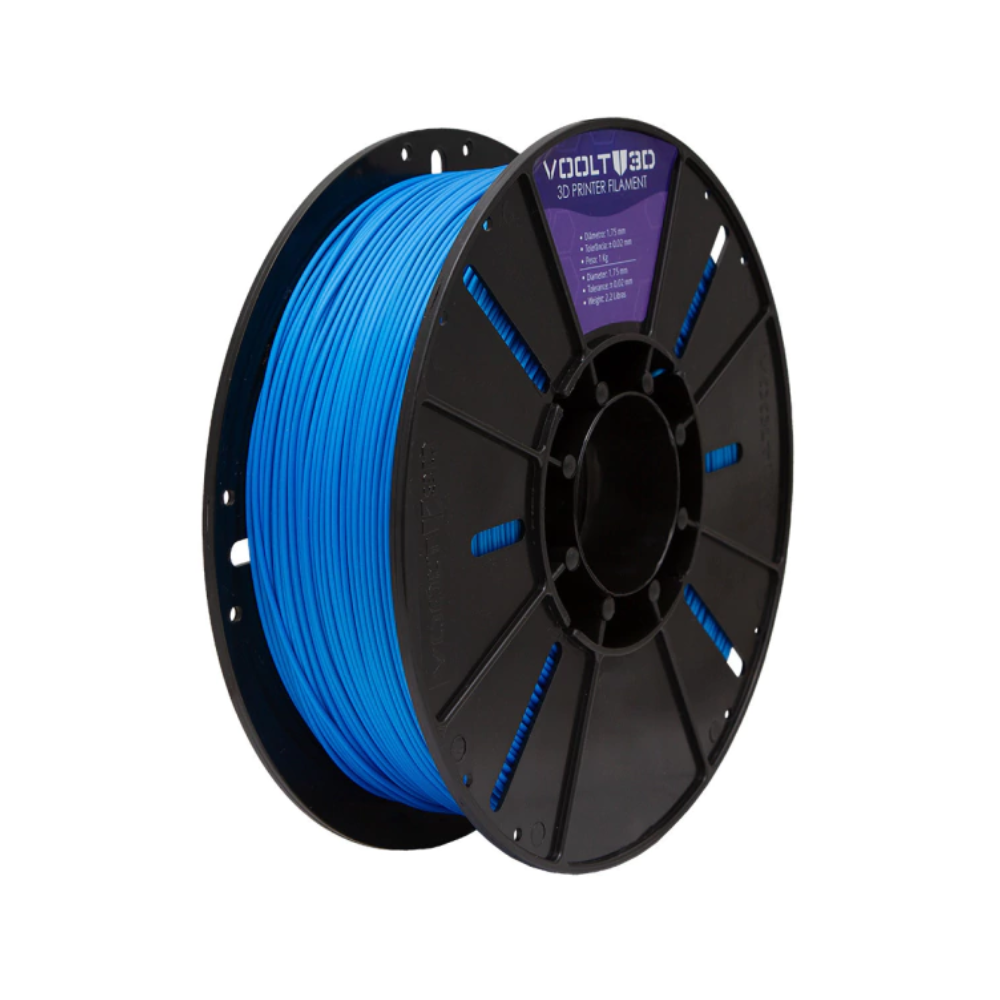 Filamento PLA Azul Velvet High Speed Premium 1Kg Voolt3D - OMJ3D