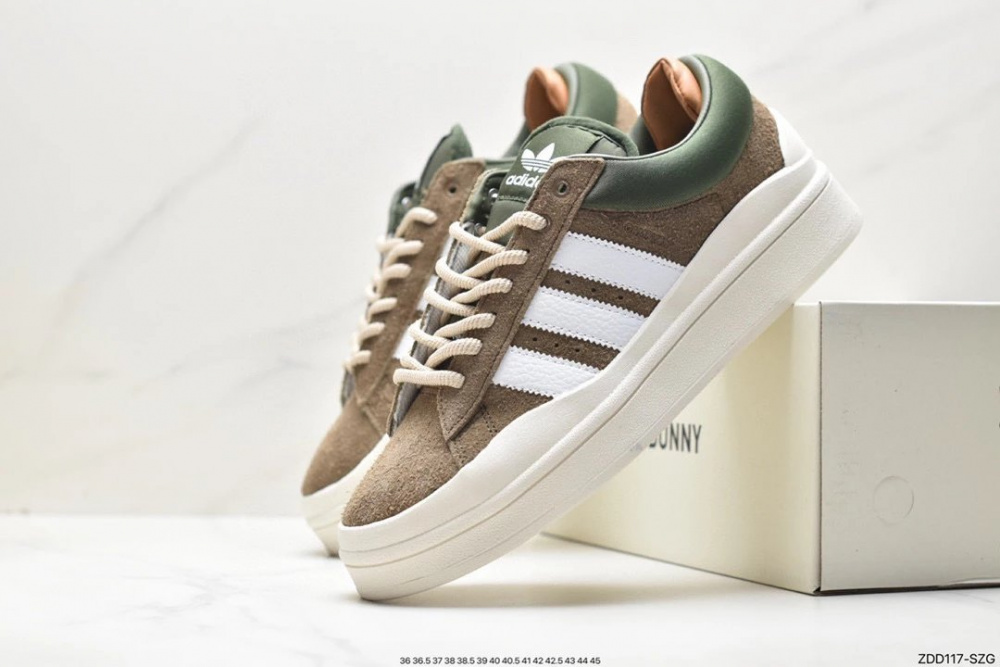 Adidas Bad Bunny Verde On Shoes