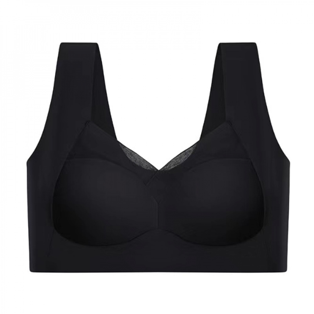 Underwear Seamless Bra Women Is Sexy Large Size Tops Support Small  Comfortable No Steel Ring Underwear