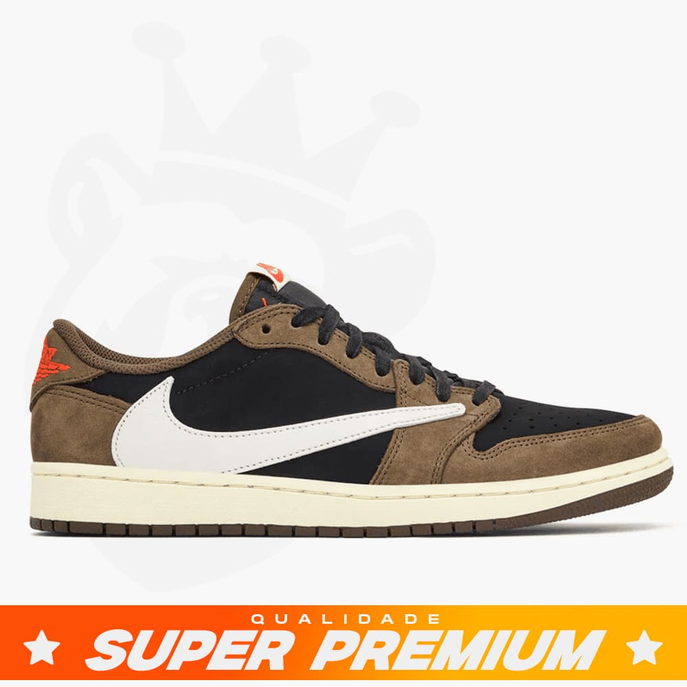 Air jordan travis low mocha barato com qualidade na promoção