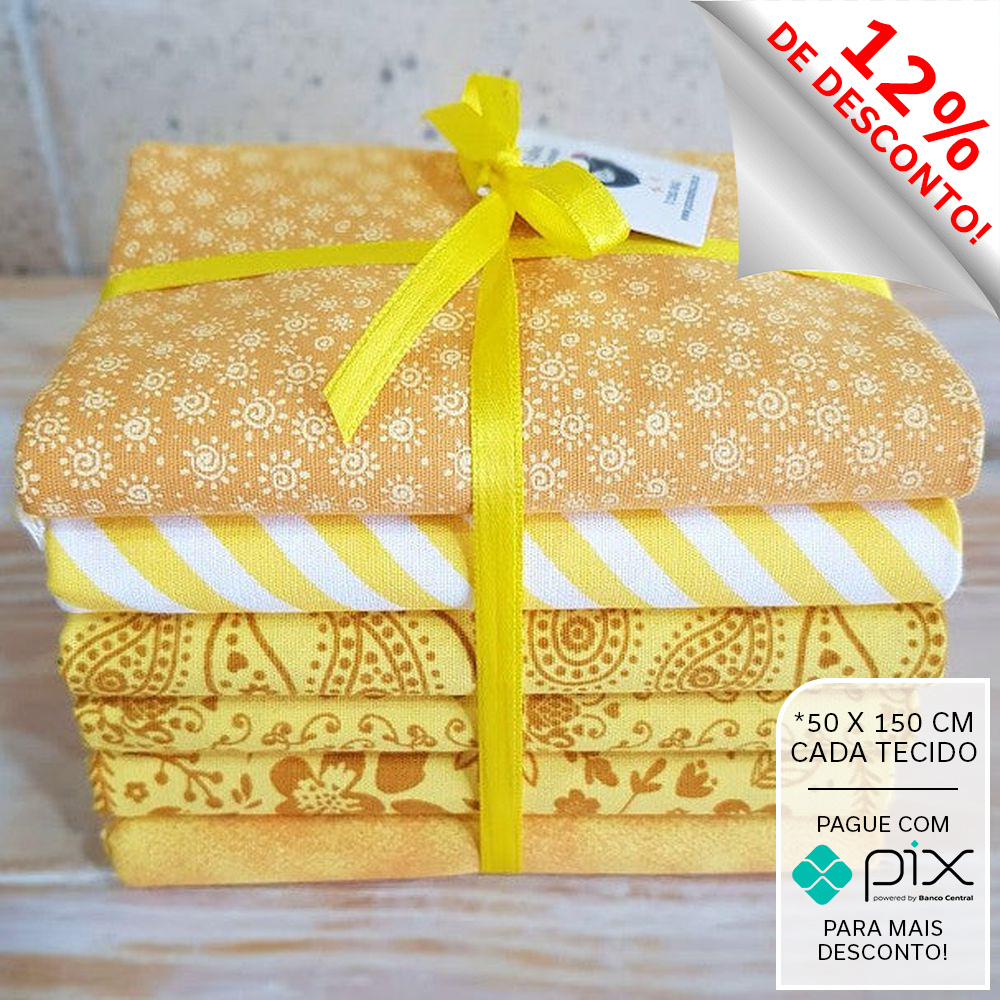 Tecido tricoline 100% algodão eva eva coleção xadrez amarelo 50 cm de  comprimento por 1,5 de largura - Belinha Tecidos