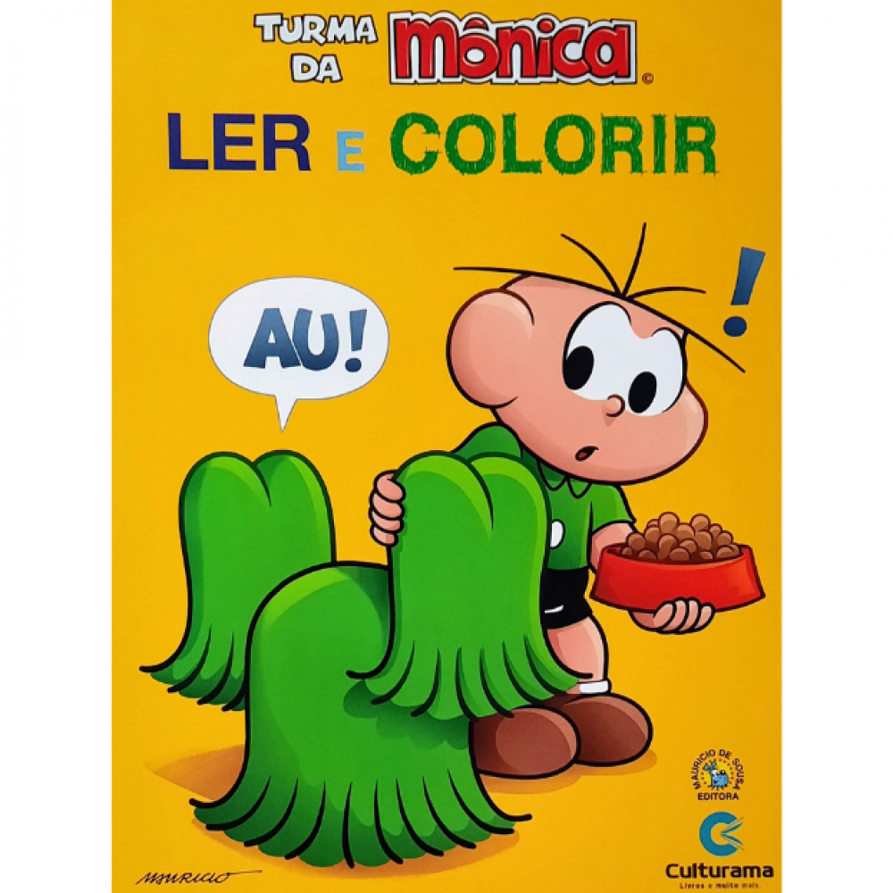 Turma da Mônica - Dinossauros Para Colorir