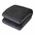 Cobertor Manta Microfibra Canelada Solteiro (Toque Aveludado) - Chumbo