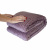 Cobertor Manta Microfibra Canelada Solteiro (Toque Aveludado) - Malva