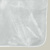Tapete Liso para Quarto e Sala Tecido de Pelúcia 70cm x 50cm - Branco
