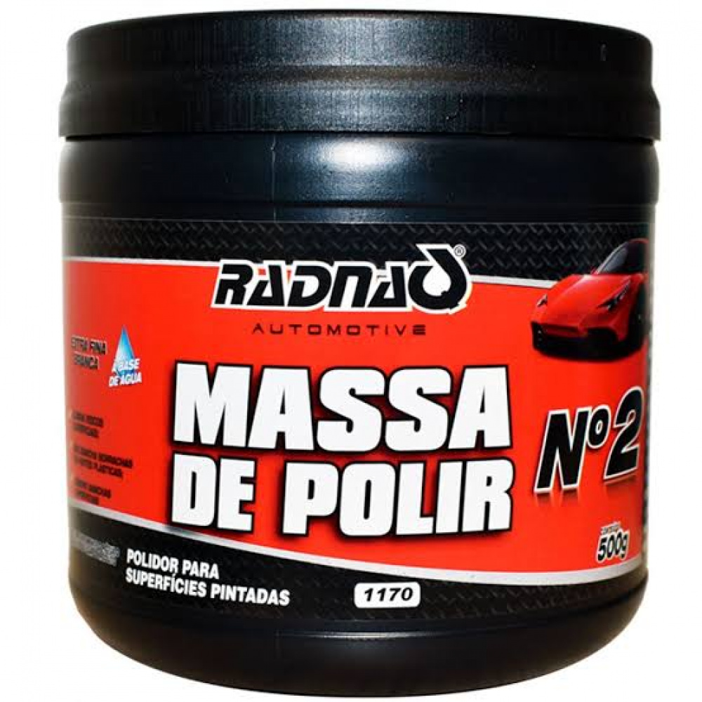 Massa de Polir N2 | Radnac 500g - Pede Parts Online