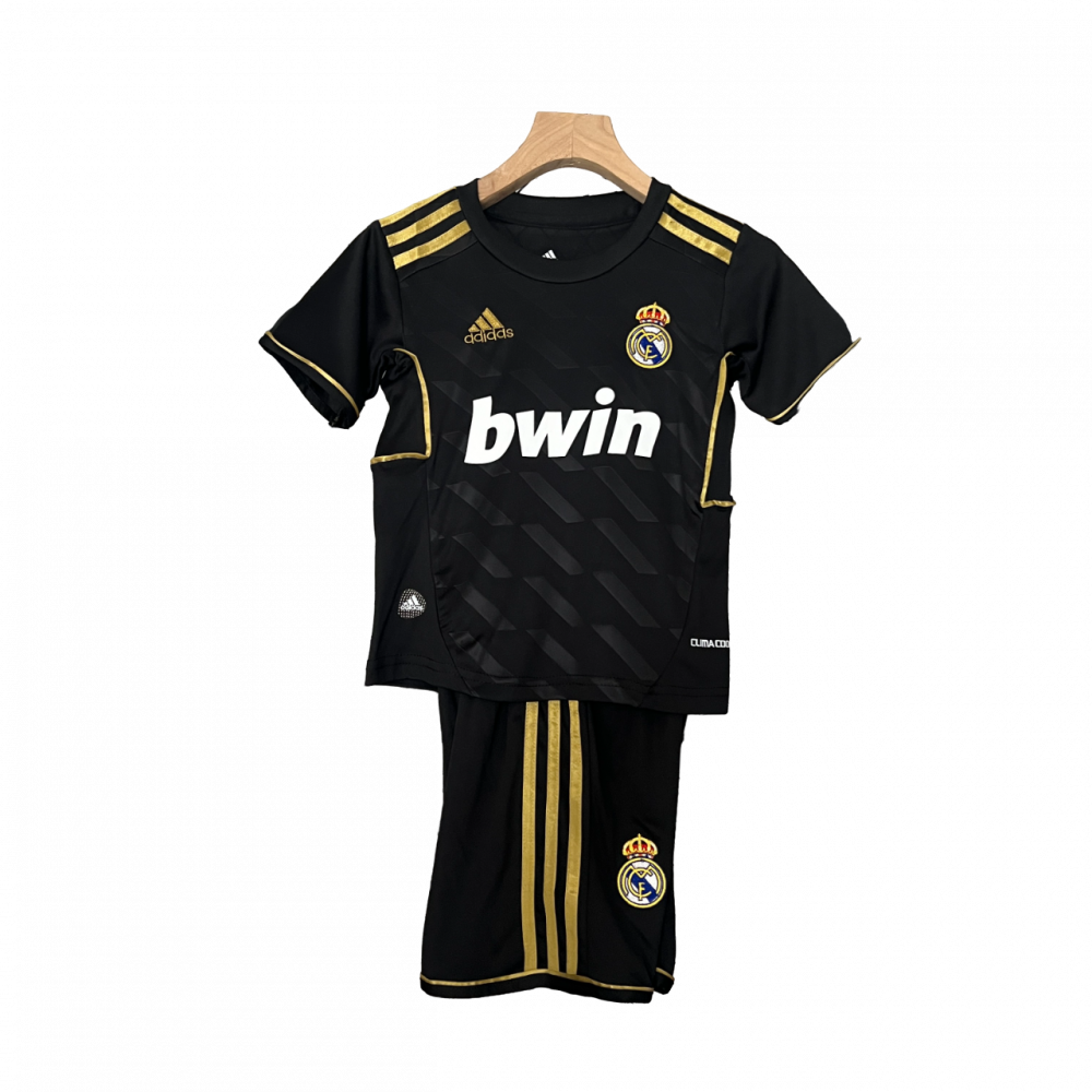 Camisa De Time Infantil Retr Do Real Madrid Away 11 12 MiniCraques camisa-de-time-infantil-retr-do-real-madrid-away-11-12-minicraques