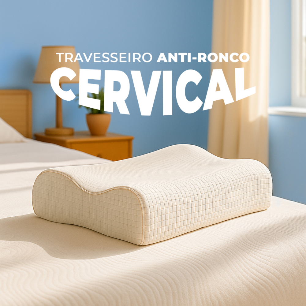 Travesseiro Anti-Ronco Cervical Pillowmed - Pillowmed