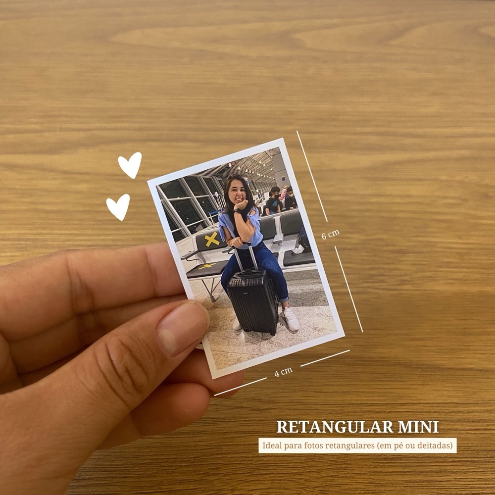 Foto Retangular Mini - PIXEL
