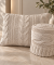 Beatriz Almofada Tricot Avulsa Decorativa - 60cm x 40cm - 100% Acrílico - Off White