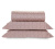 Belize Cobre Leito - King - Percal 400 Fios - Fio Egípcio - 3 Peças - Rosa Chá