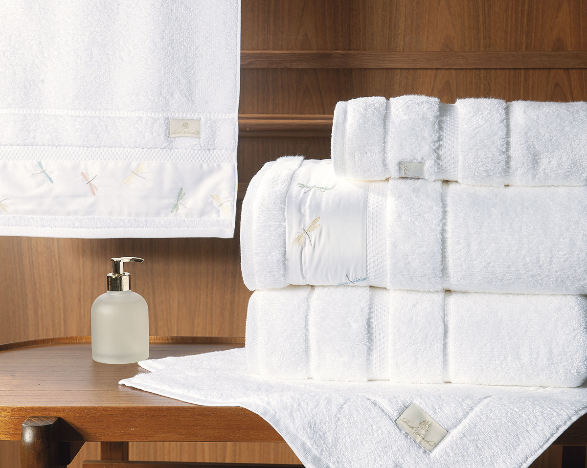 Cielle Jogo de Banho - Gigante - 100% Algodão - 5 Peças - Branco