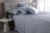 Classic Roupa De Cama - Queen - Percal 200 Fios - Bud - 100% Algodão - 4 Peças - Azul