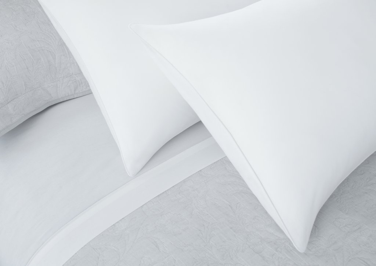 Classic Roupa De Cama - Queen - Percal 200 Fios - Bud - 100% Algodão - 4 Peças - Branco