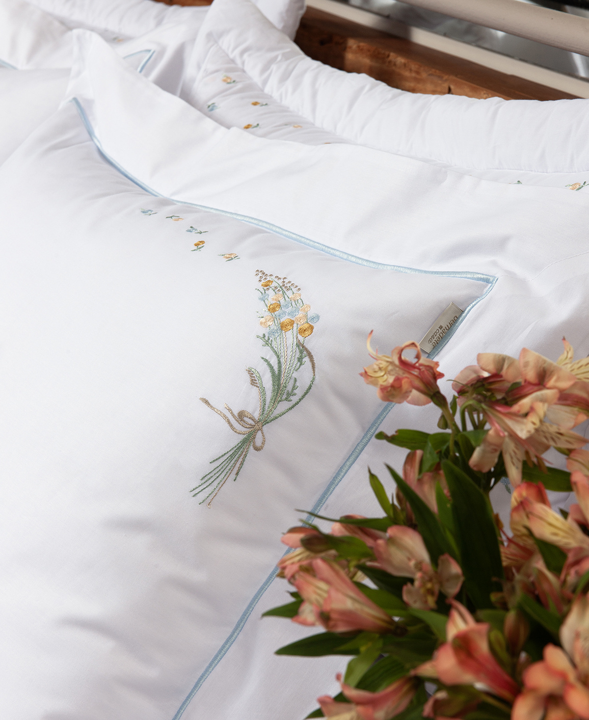 Colorê Roupa De Cama - Queen - Percal 250 Fios - 100% Algodão - 4 Peças - Branco