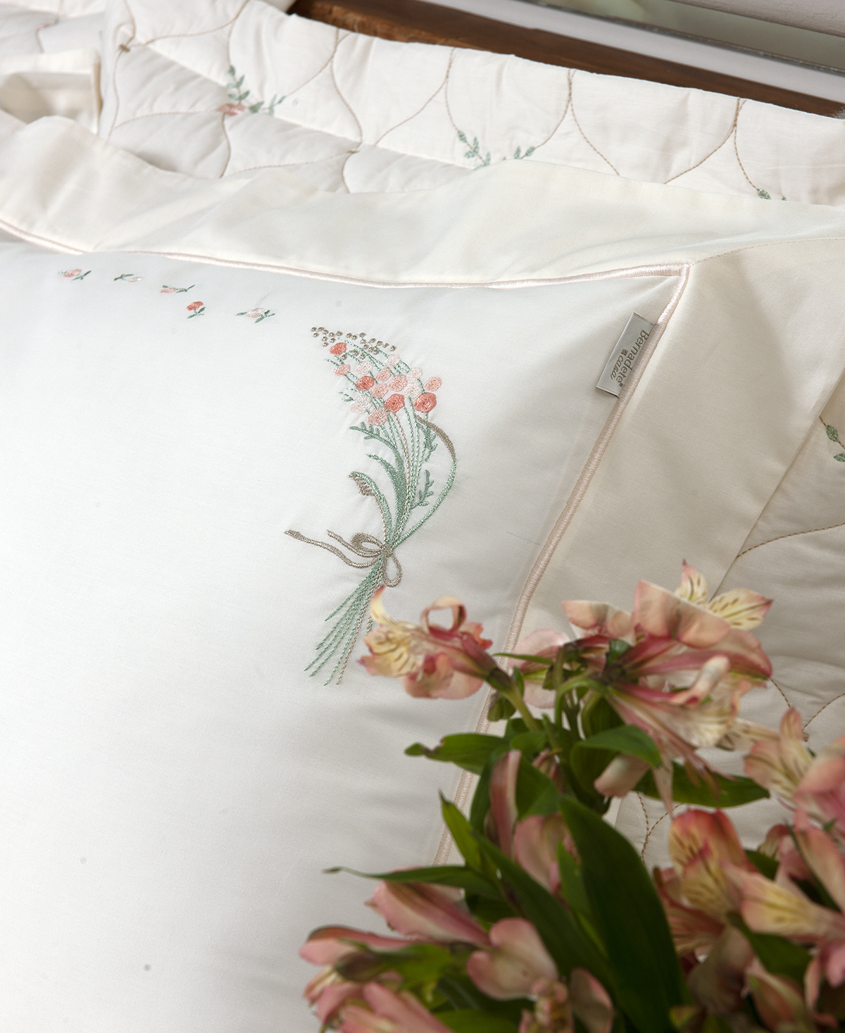 Colorê Roupa De Cama - Queen - Percal 250 Fios - 100% Algodão - 4 Peças - Palha