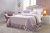 Emmily Kit Colcha Duvet - Queen - Percal 250 Fios - 100% Algodão - 4 Peças - Listrado rosa