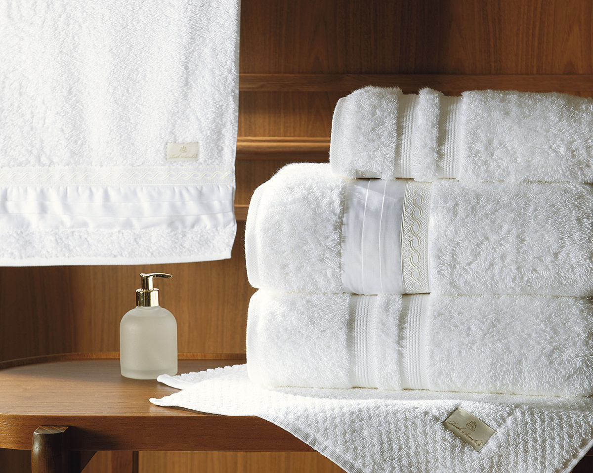 Fratelli Jogo de Banho - Gigante - 100% Algodão - 5 Peças - Branco