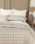 Giordano Duvet (Capa p/ Edredom) King - Fio Tinto - 100% Algodão - 4 Peças - Xadrez Terracota