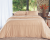 Myriad Duvet  - King - Percal 400 Fios - 100% Fibra de Bambu - 3 Peças - Doce de Leite