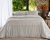 Myriad Duvet  - Super King - Percal 400 Fios - 100% Fibra de Bambu - 3 Peças - Platino