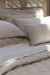 Naturale Cobre Leito - King - Chambray - 100% Algodão - 3 Peças - Bege