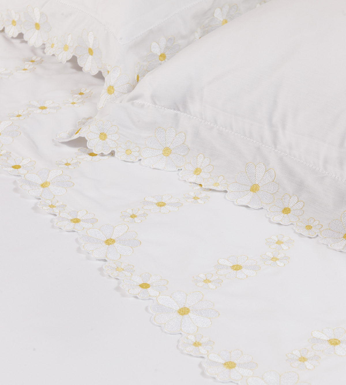 Nuance Roupa De Cama - Queen - Percal 250 Fios - 100% Algodão - 4 Peças - Branco