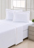 Pratic Roupa De Cama - King - Percal 250 Fios - 100% Algodão - 4 Peças - Branco/Docedeleite