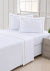 Pratic Roupa De Cama - King - Percal 250 Fios - 100% Algodão - 4 Peças - Branco/Verde