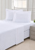 Pratic Roupa De Cama - Queen - Percal 250 Fios - 100% Algodão - 4 Peças - Branco/rose